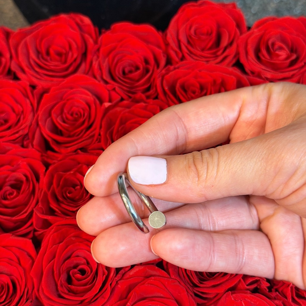 Screw Ring Silver - image 3